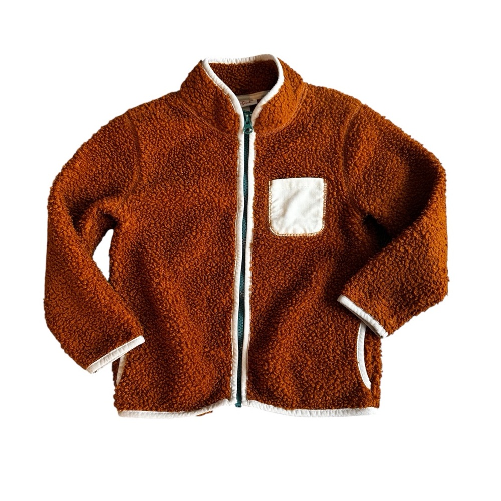 Cat & Jack Faux Sherpa Jacket, 5
